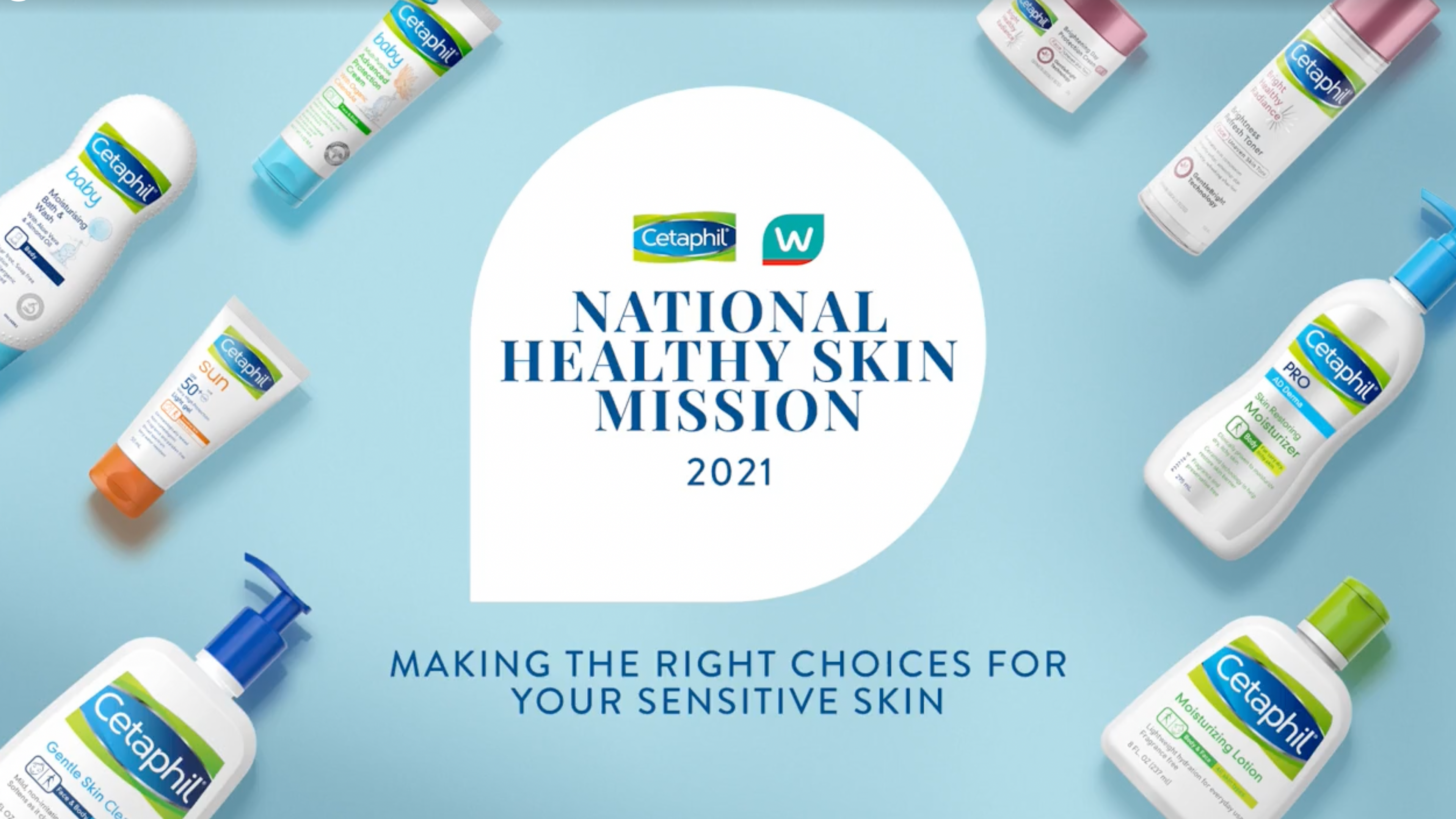 National Healthy Skin Mission 2021: Making the Right Choices for Your Sensitive Skin!